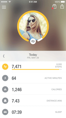 activity tracker for iphone