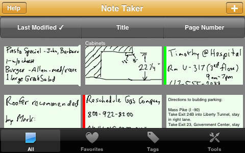 best note taking app for iphone