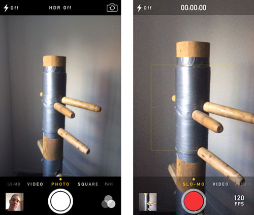 how to create slow motion video with iphone