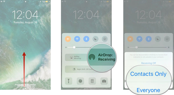 enable airdrop on your iphone