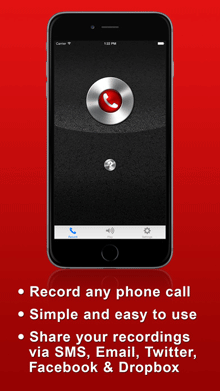 record a phone call on iphone
