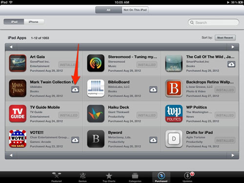 download apps on ipad