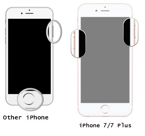 fix a frozen iphone by force restart