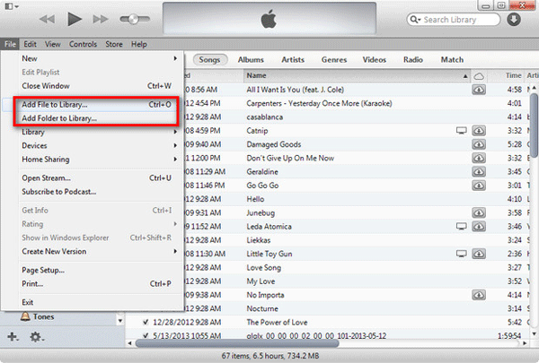 add books to 
itunes library