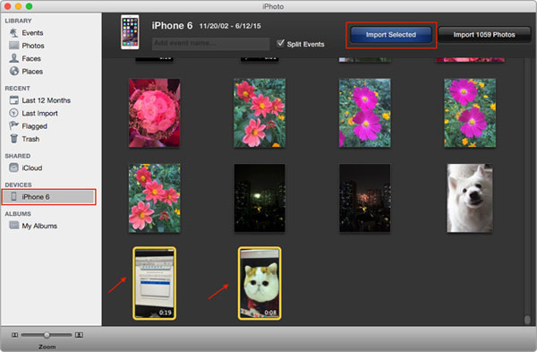 how to extract photos from iphone via photos app