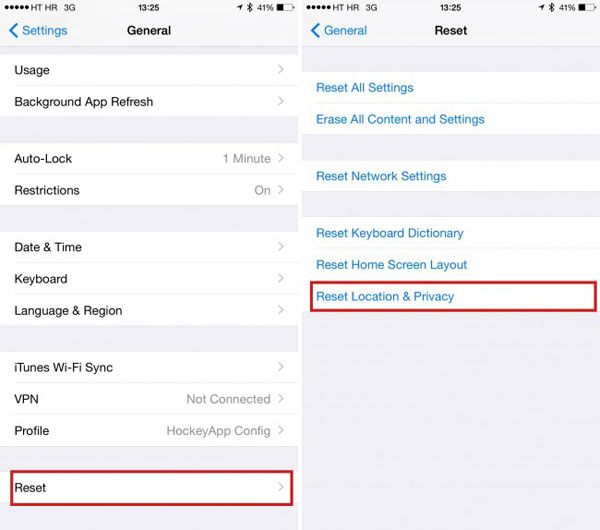 reset your iphone settings if you can't import photos from iphone