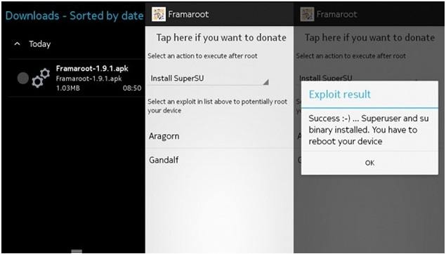适用于三星和其他 Android 设备的 framaroot 工具