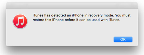 turn iphone into recovery mode