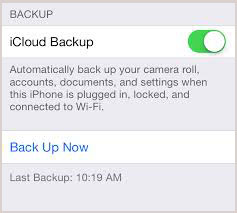 enable icloud backup on iphone ipad ipod