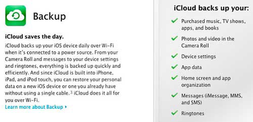 icloud backup