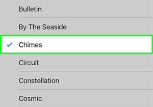 change notification alert sounds on iphone