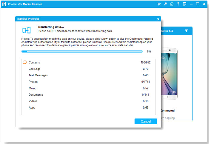 how do i transfer everything from samsung to huawei by mobile transfer