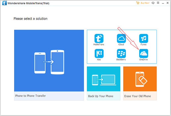 restore from onedrive