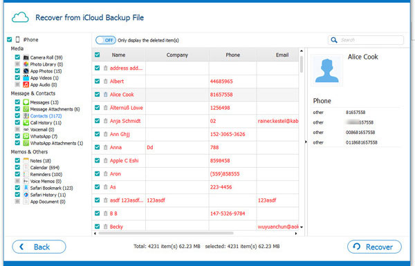 recover and export icloud contacts to csv