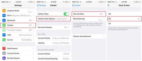 check cellular data connection on iphone to
fix imessage not delivered