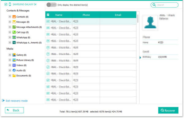 recover call logs from broken samsung