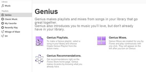 turn off genius on itunes