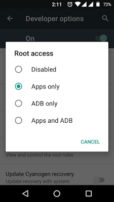 how to hide android root access