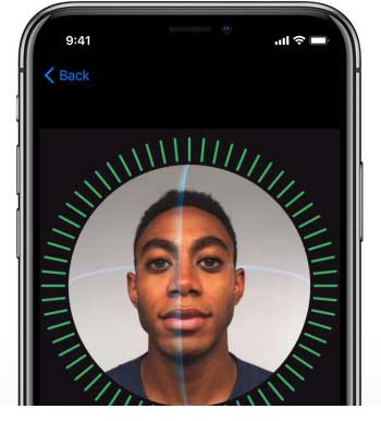 face id of iphone x