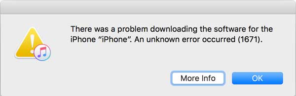 how to fix itunes error 1671