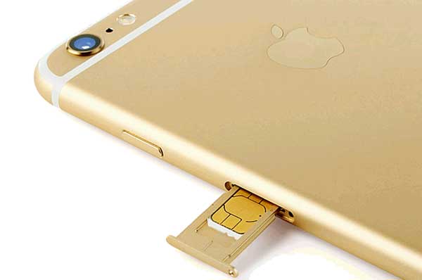 check iphone sim card to fix iphone not detecting sim card