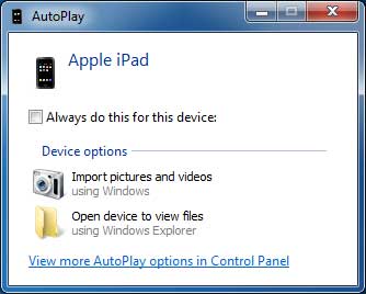 connect ipad to computer