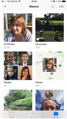 how to access photos on icloud photo library