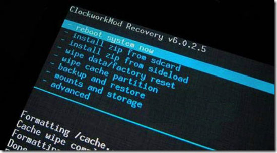 hard reset huawei with recovery menu