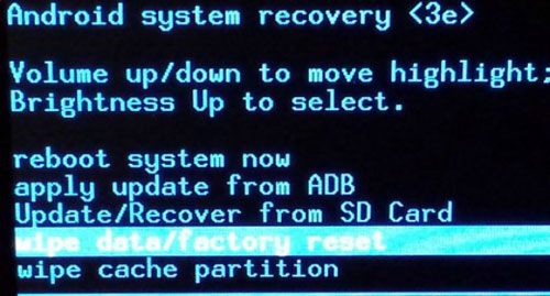 android system recovery mode