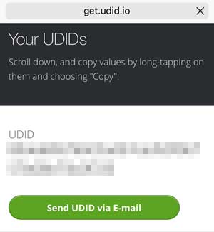 how to find udid without itunes