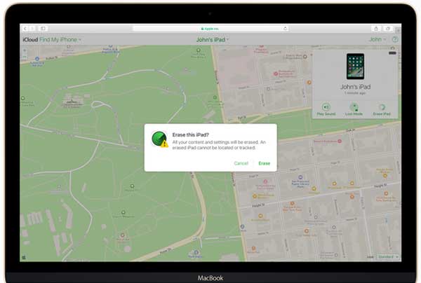 erase iphone remotely with find my iphone