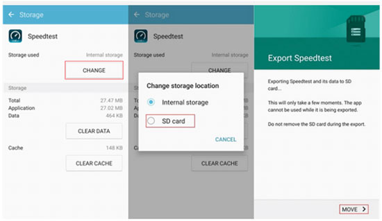 android internal memory gets full