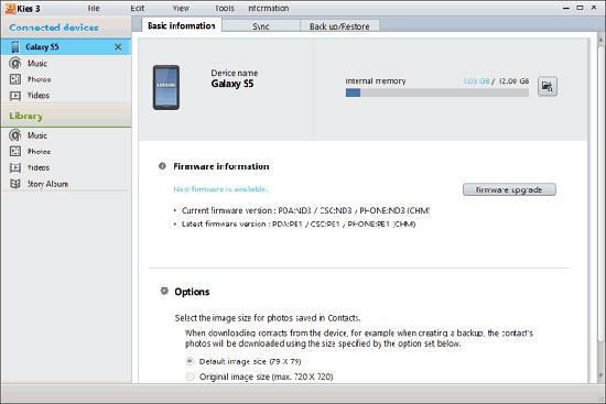 samsung device manager - samsung kies