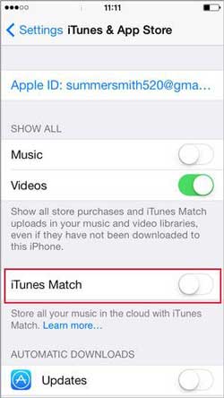 how to prevent songs automatically downloading to your iPhone