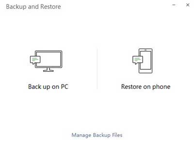backup wechat data on pc