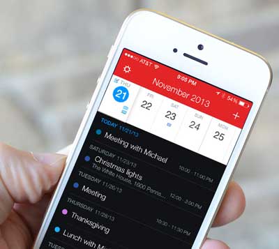 how to share calendar on iphone