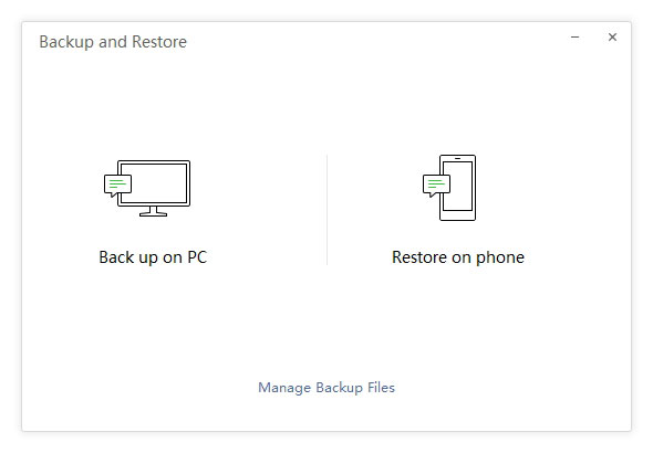 restore from desktop wechat