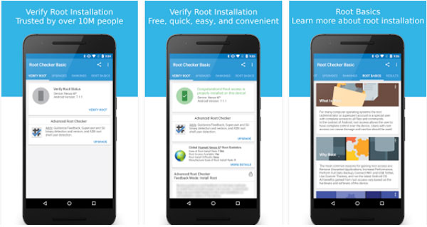 check if your android phone is rooted with root checker