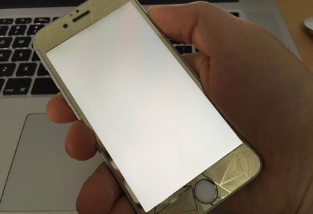 htc stuck at white screen of death
