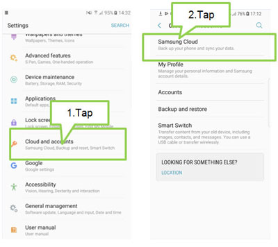 create samsung contacts backup with samsung cloud