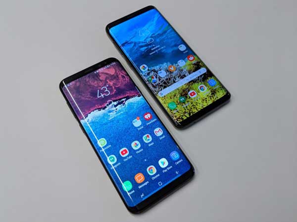 samsung galaxy s9 vs galaxy s8