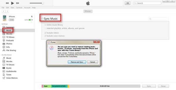 transfer data to ipad with itunes