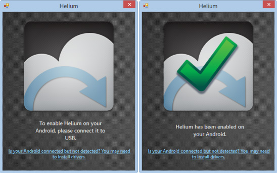 backup android with helium