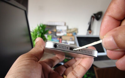 ensure micro-uSB port is clean