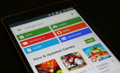 avoid phone hanging by installing apps from google play