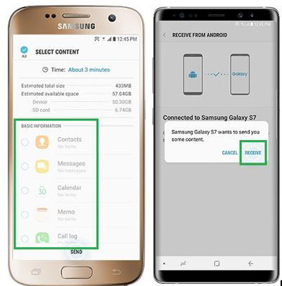 how to transfer contacts from samsung to samsung with samsung smart switch