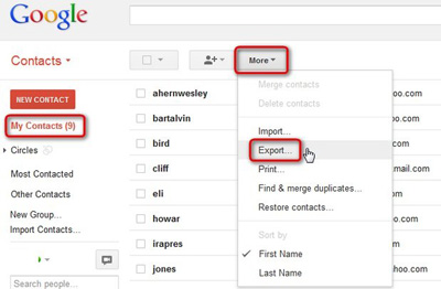 Export Gmail Contacts To Icloud Export Gmail Contacts To Icloud