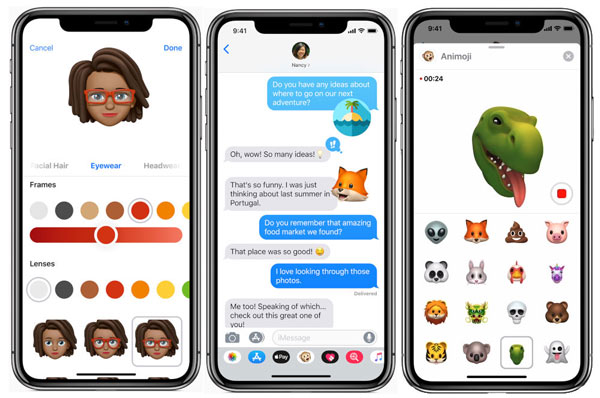 iOS 12 memoji animoji