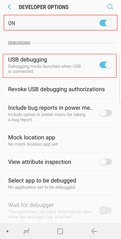 enable usb debugging on android 6.0