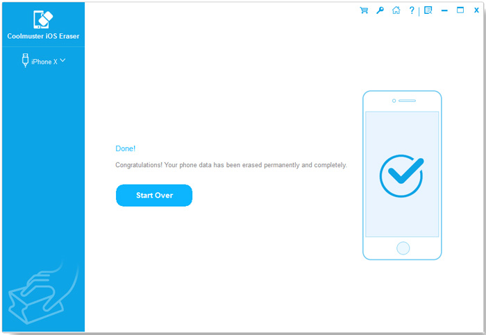 finish erasing your device finish erasing your device
